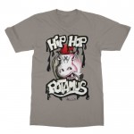Men's t-shirt hip hop potamus